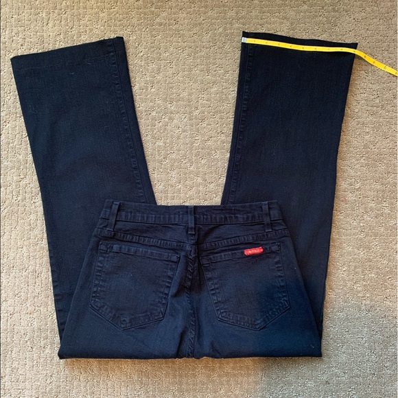 NYDJ black tummy tuck jeans flare leg size 8 - Picture 8 of 8